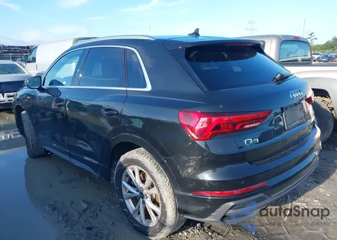 2025 Audi Q3 Premium 45 Tfsi S Line Quattro Tiptronic from USA, damaged, VIN WA1DECF32S1005343